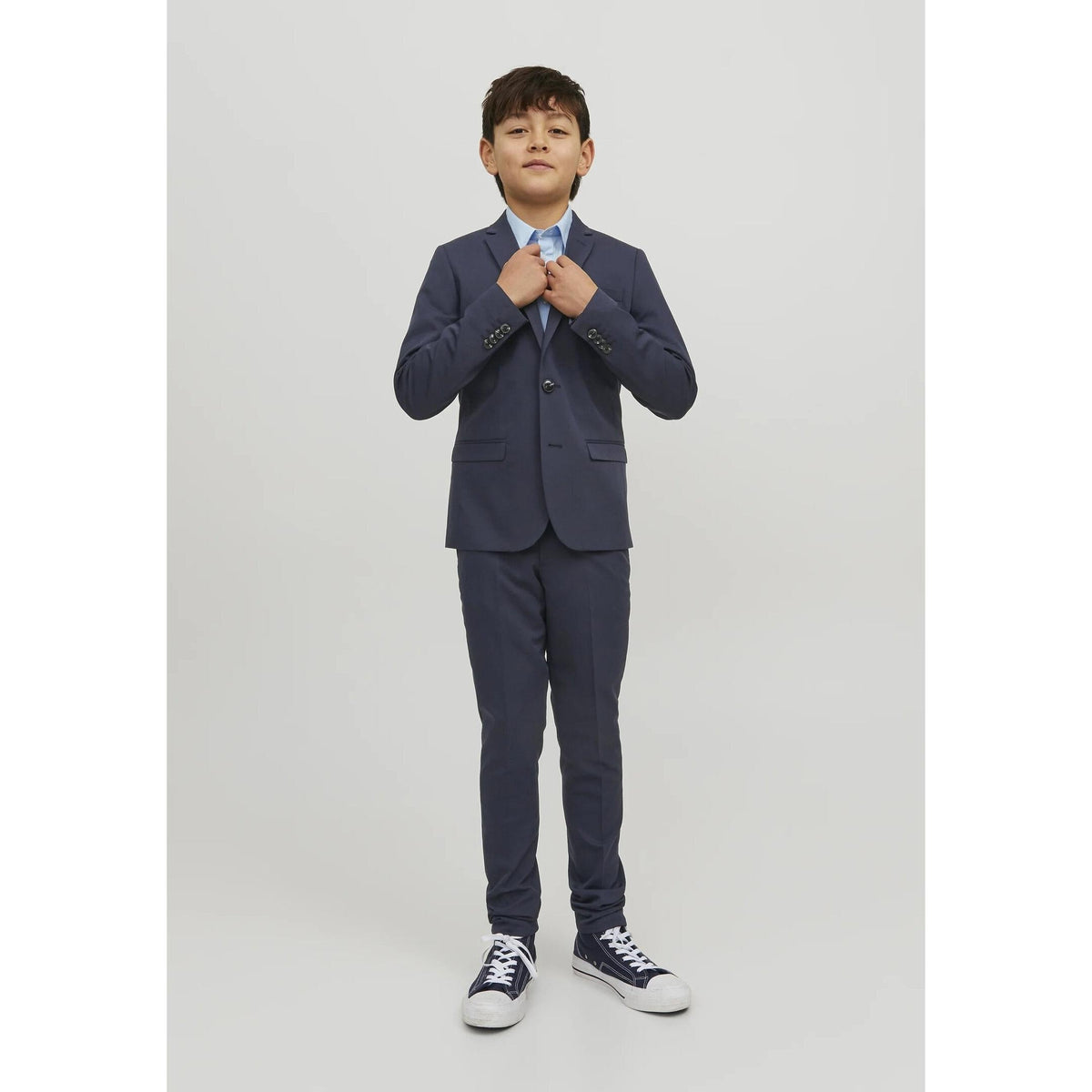 Jack & Jones giacca blu blazer con bottoni 12203557BLU_