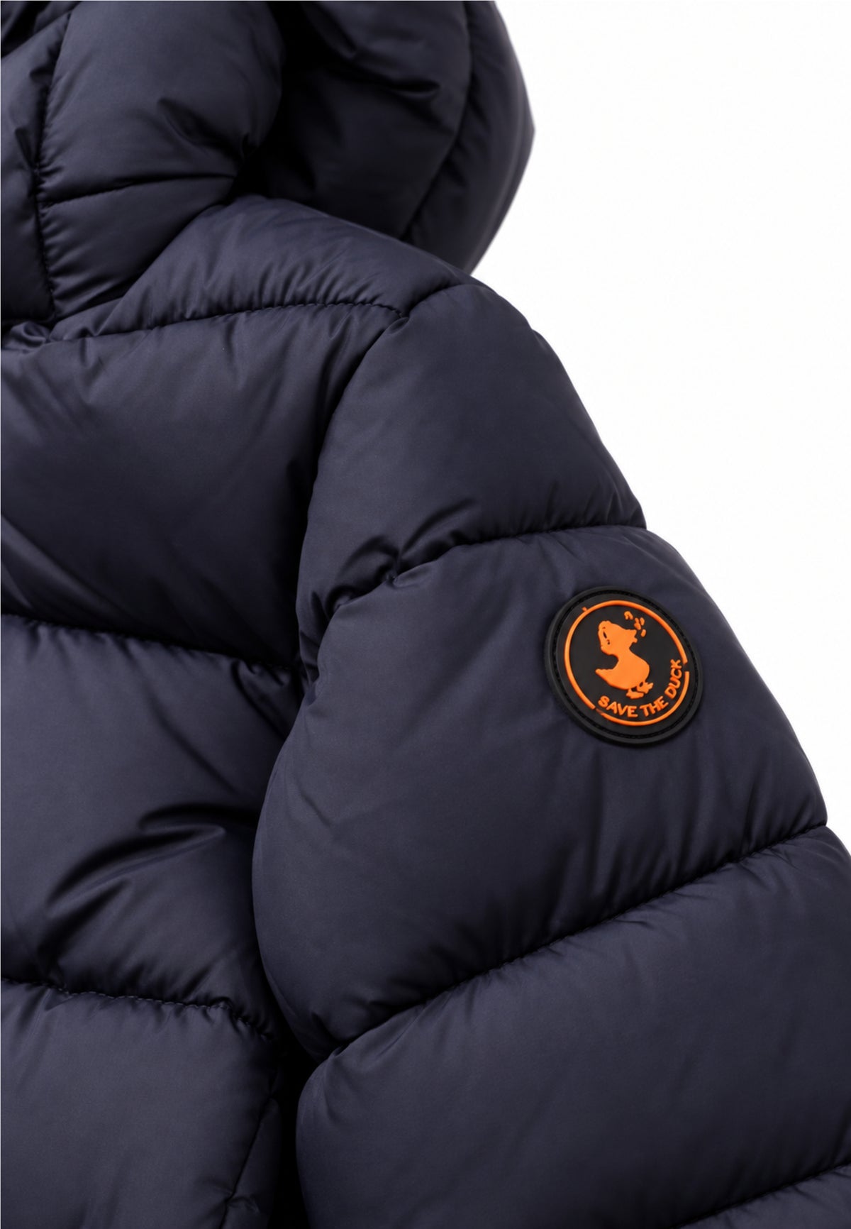 Save the Duck GIUBBOTTO BLU TRAPUNTATO CON CAPPUCCIO Bambini e ragazzi 02-J35560B.BLU_