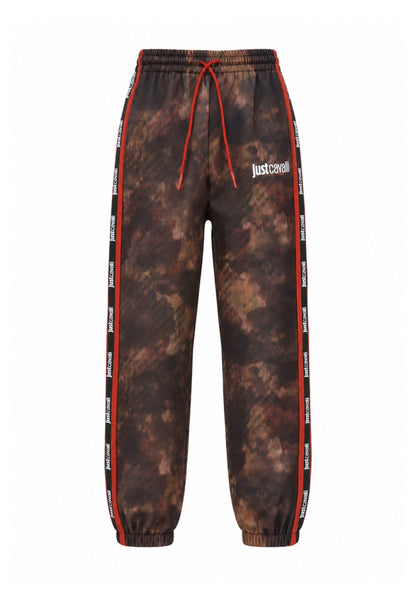 JUST CAVALLI pantalone DA TUTA A fantasia CON BANDE LATERALI Bambine e ragazze jba26044pa.fan_