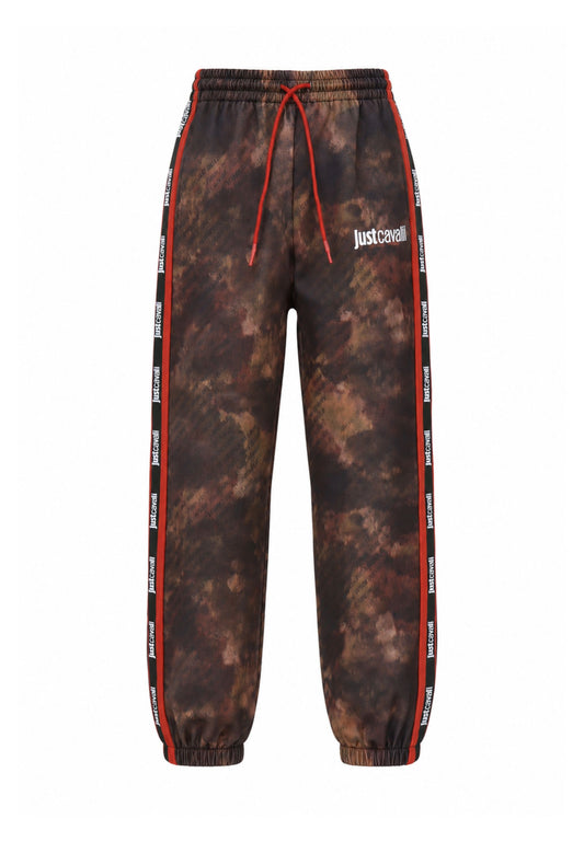 JUST CAVALLI pantalone DA TUTA A fantasia CON BANDE LATERALI Bambine e ragazze jba26044pa.fan_