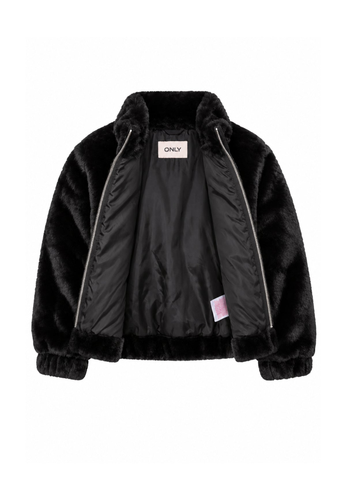 ONLY KIDS PELLICCIOTTO NERO CON ZIP Bambine e ragazze 15386856.NE_