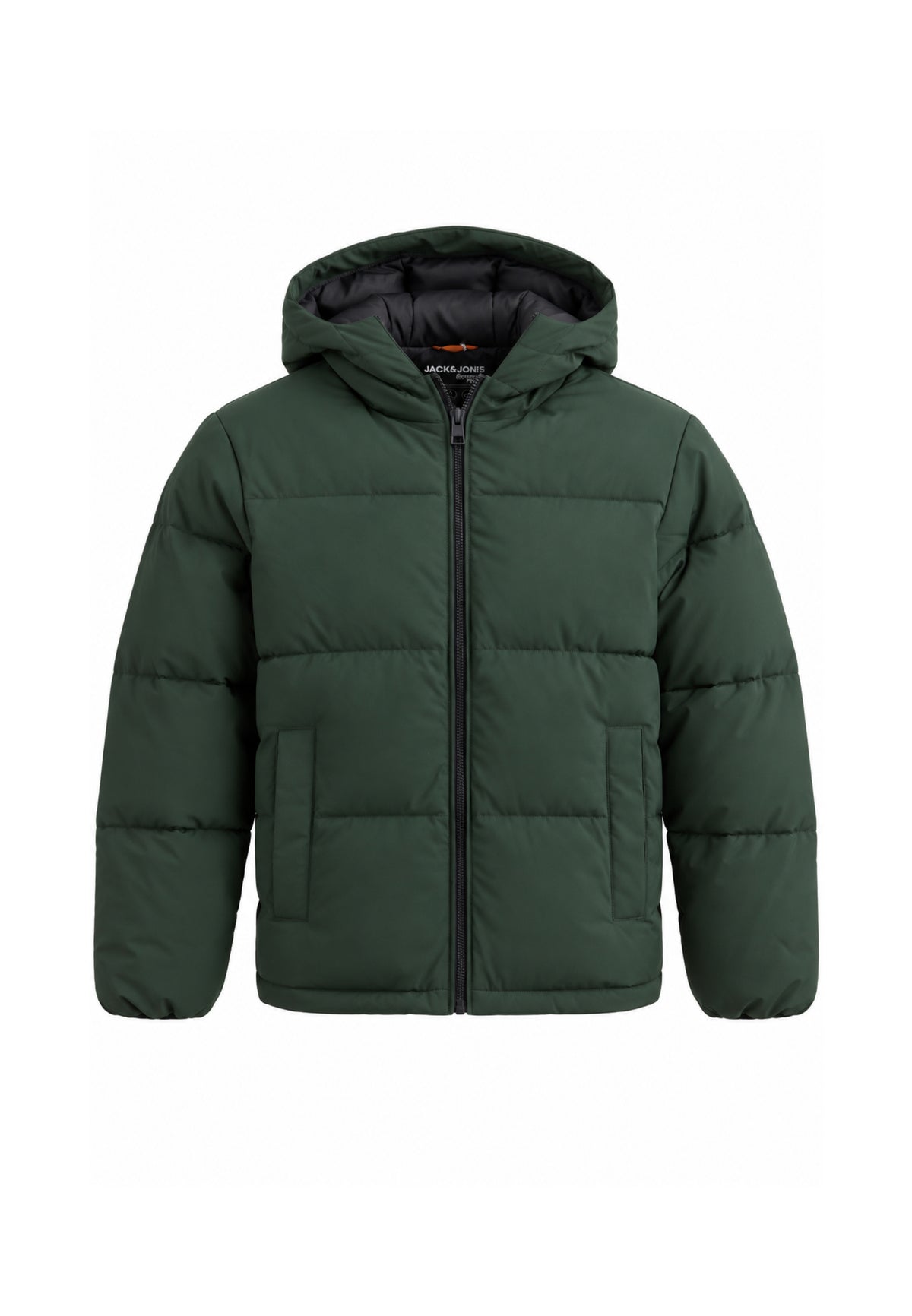 Jack & Jones giubbotto VERDE con cappuccio TRAPUNTATO Bambini e ragazzi 12303956.ver_