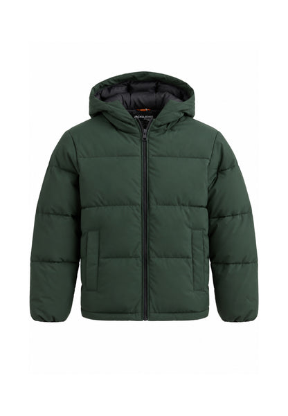 Jack & Jones giubbotto VERDE con cappuccio TRAPUNTATO Bambini e ragazzi 12303956.ver_