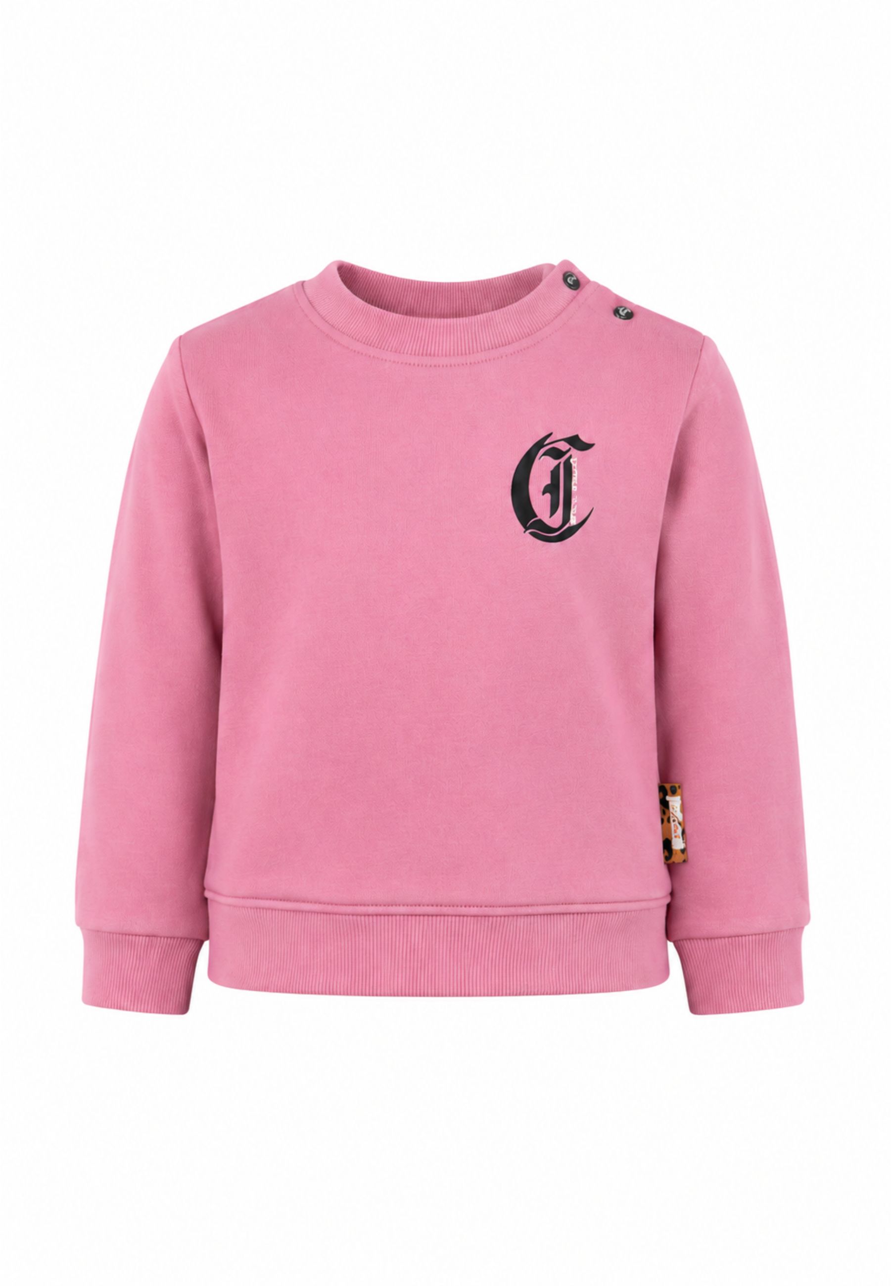 JUST CAVALLI completo rosa con felpa e leggings a zampa Bambine e ragazze jia26089cf.rosa_