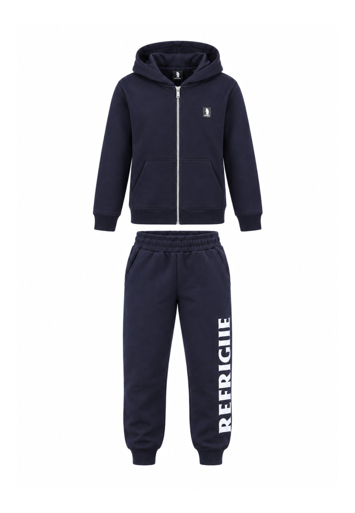 Refrigue TUTA BLU CON ZIP E CAPPUCCIO Bambini e ragazzi 2831T00076.BLU_