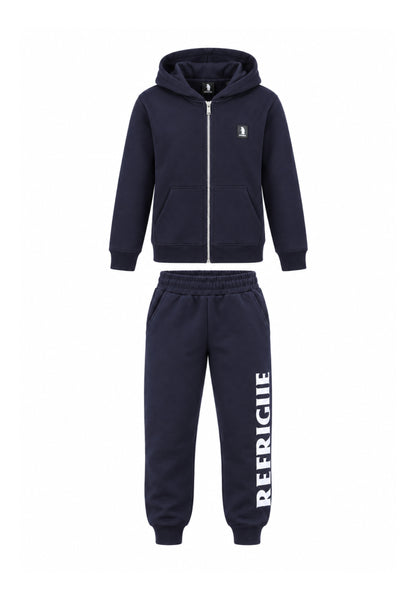Refrigue TUTA BLU CON ZIP E CAPPUCCIO Bambini e ragazzi 2831T00076.BLU_