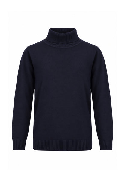 OVERD MAGLIONE BLU A COLLO ALTO Bambini e ragazzi OK101SMG.BLU_