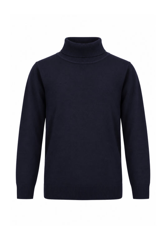 OVERD MAGLIONE BLU A COLLO ALTO Bambini e ragazzi OK101SMG.BLU_