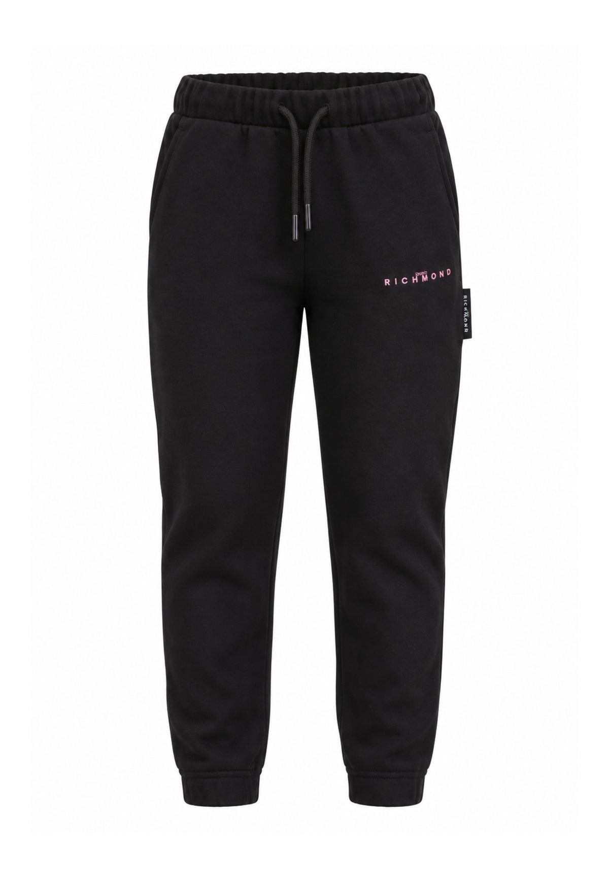 John Richmond TUTA ROSA A GIROCOLLO CON PANTALONE NERO Bambine e ragazze RGA26019CF.ROSA_