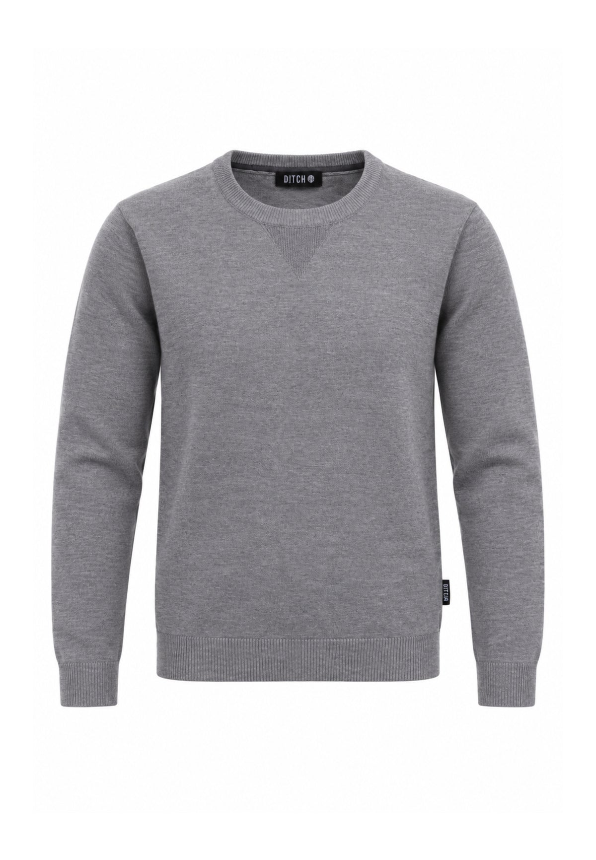 DATCH MAGLIONE GRIGIO A GIROCOLLO Bambini e ragazzi DTH2166.GRIG_