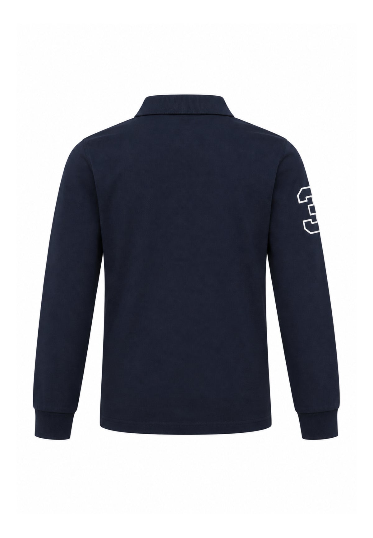 LA MARTINA polo blu ricamo logo piccolo Bambini e ragazzi mab0357.blu_