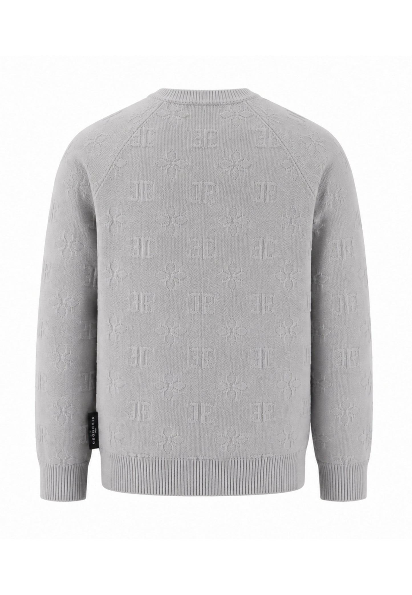 John Richmond MAGLIONE GRIGIO CON LOGO ALL OVER Bambini e ragazzi rba26121ma.grig_