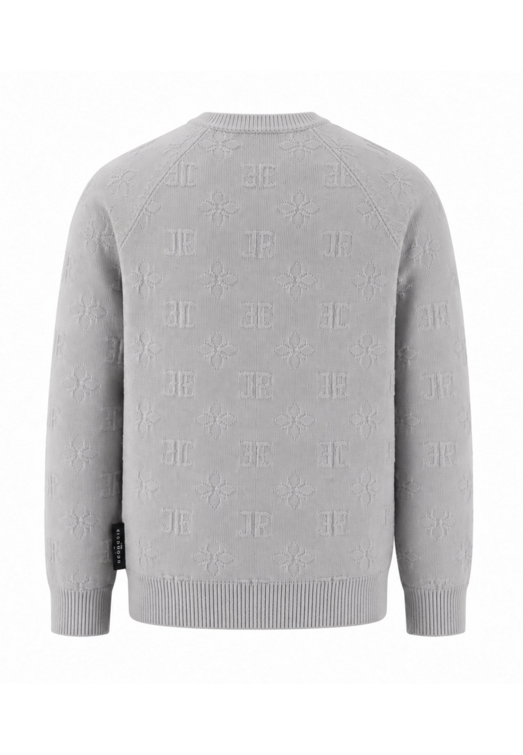 John Richmond MAGLIONE GRIGIO CON LOGO ALL OVER Bambini e ragazzi rba26121ma.grig_