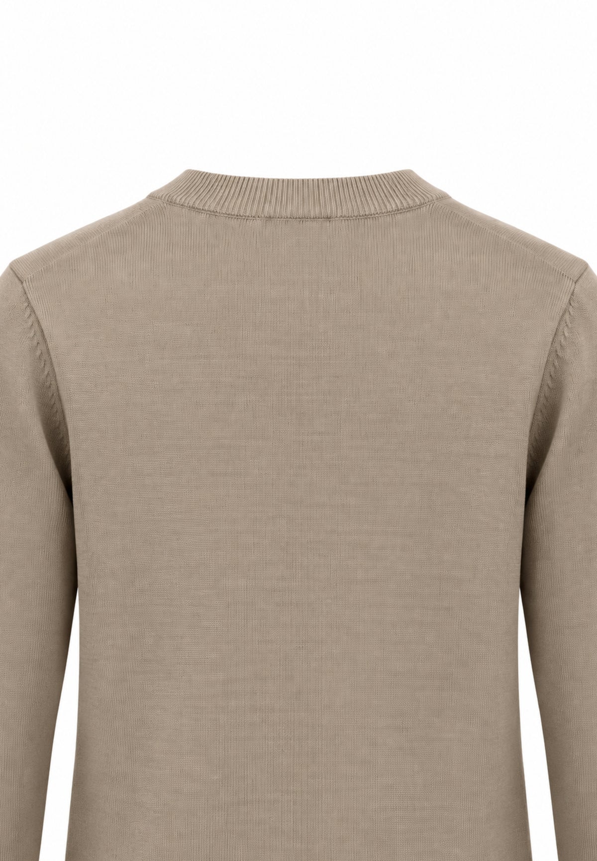 OVERD MAGLIONE BEIGE IN LANA RASATA Bambini e ragazzi OK105SMG.BEIGE_