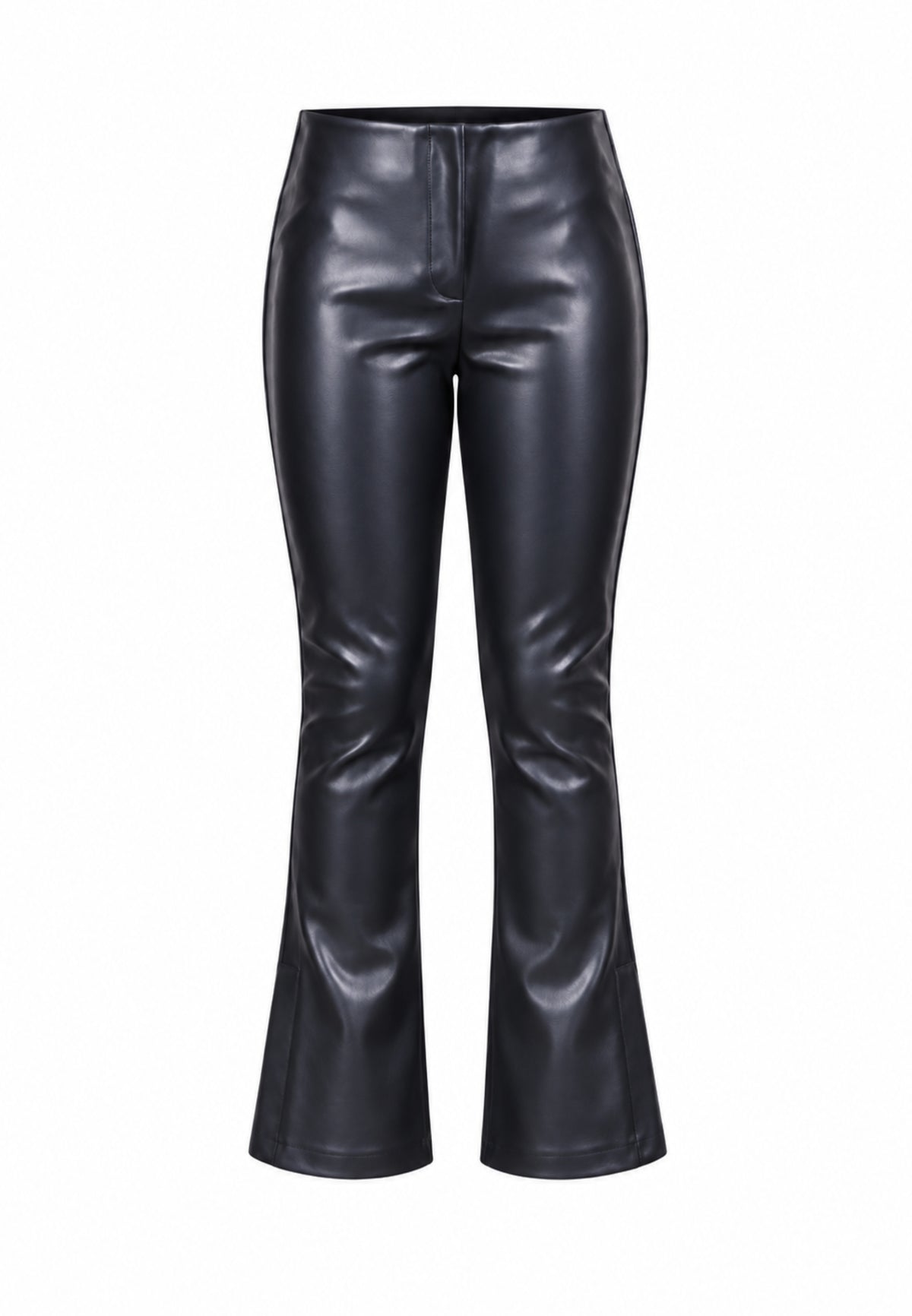 John Richmond leggings NERI A ZAMPA EFFETTO PELLE Bambine e ragazze rga26046le.ne_