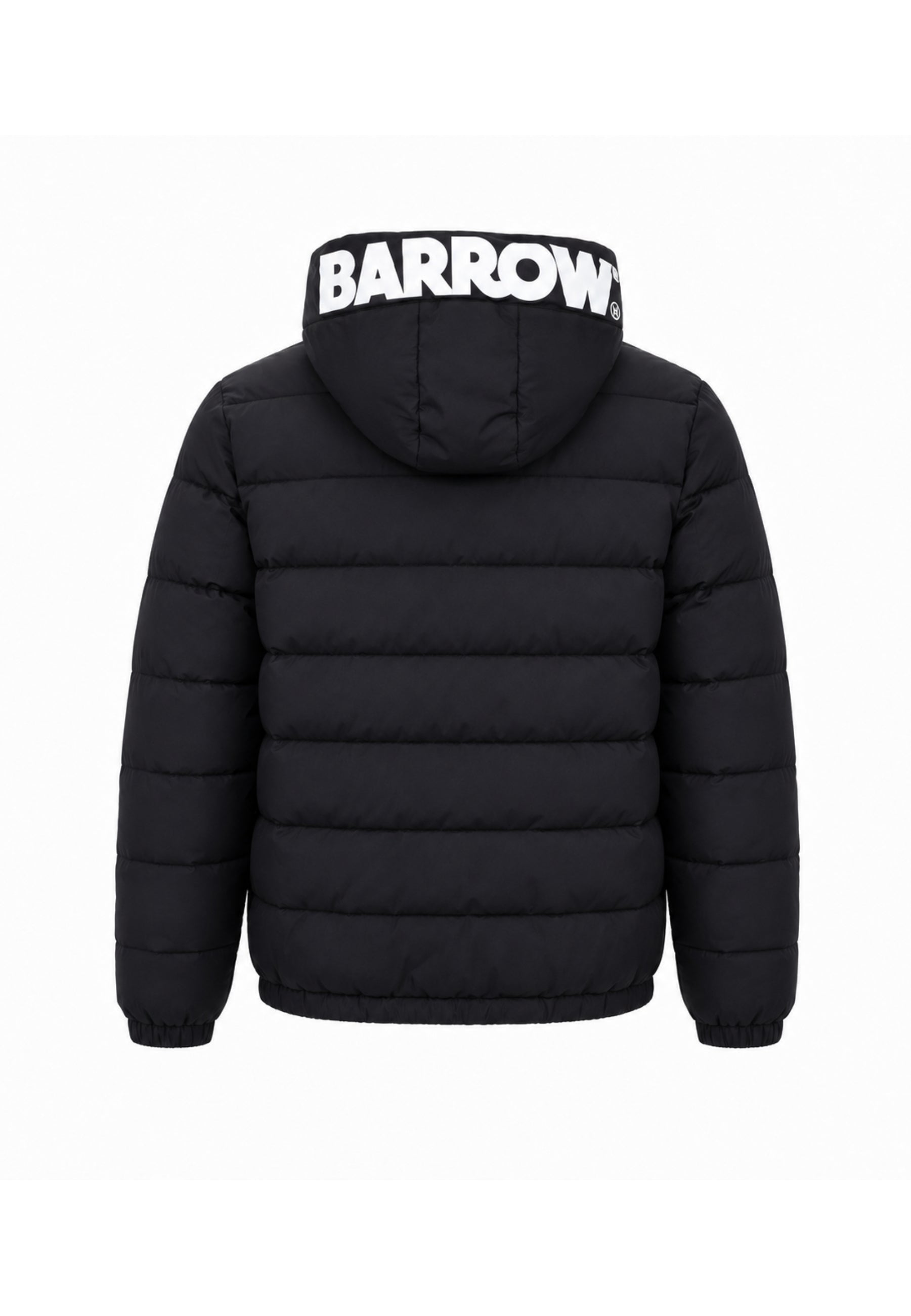 BARROW GIUBBOTTO NERO con logo nel cappuccio e portachiavi orsetto Bambini e ragazzi F6BKJUPF004.NE_