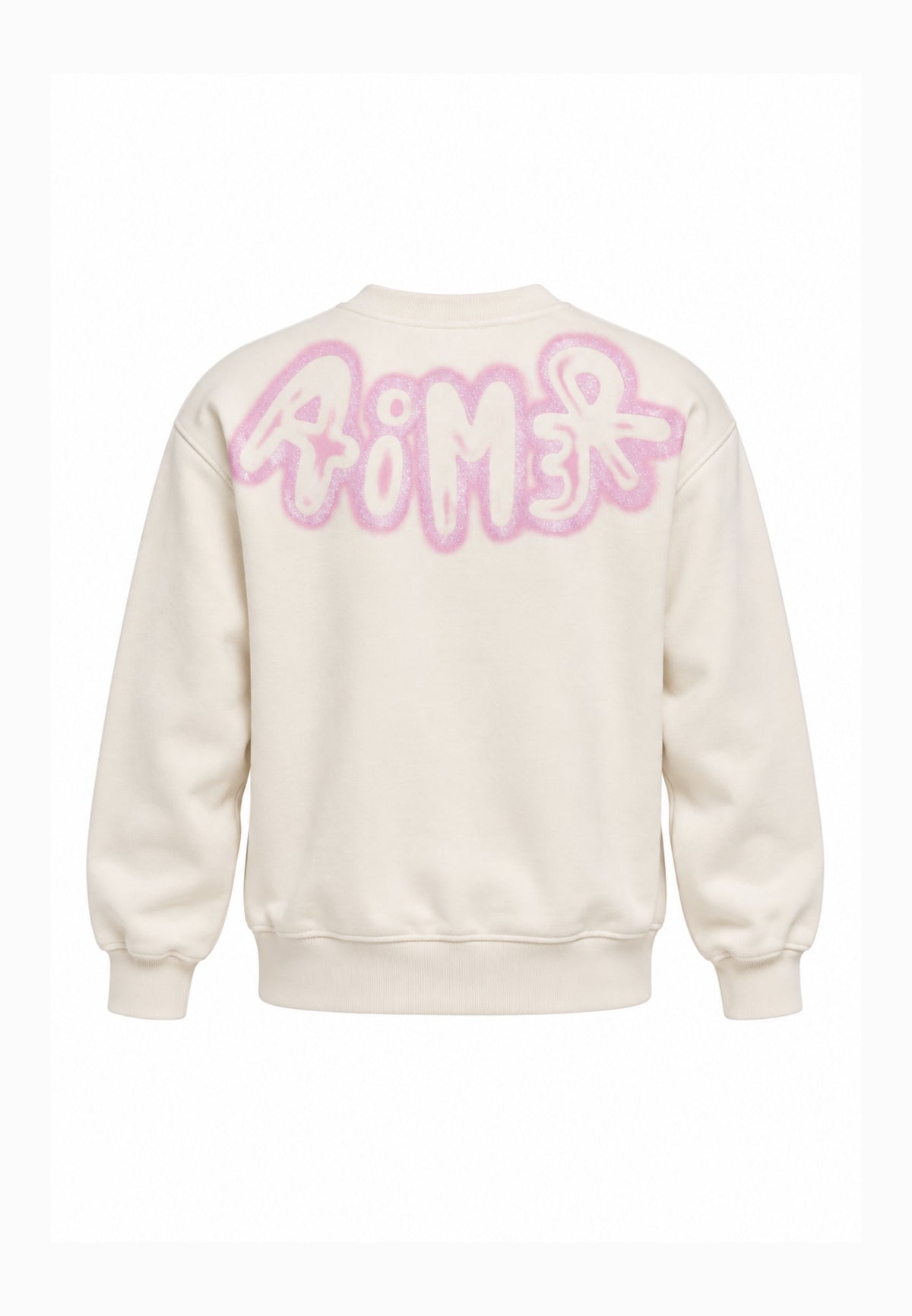 Disclaimer TUTA PANNA CON LOGO GRAFFITI ROSA Bambine e ragazze 26IDK59215.PANNA_
