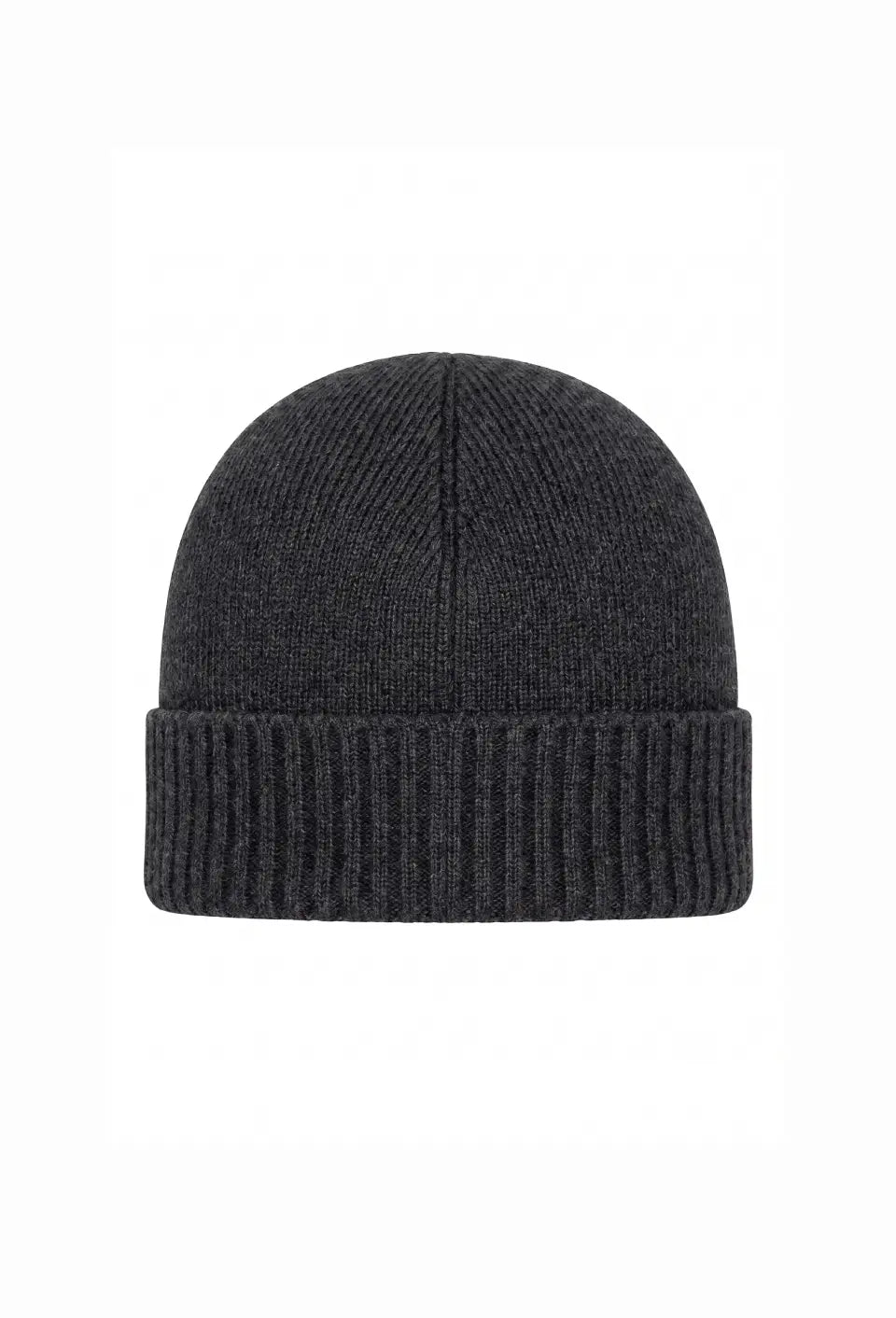 Peuterey CAPPELLO GRIGIO SCURO IN LANA RASATA LOGO CENTRALE Bambini e ragazzi SILLI 03 KID.GRIGSCU_