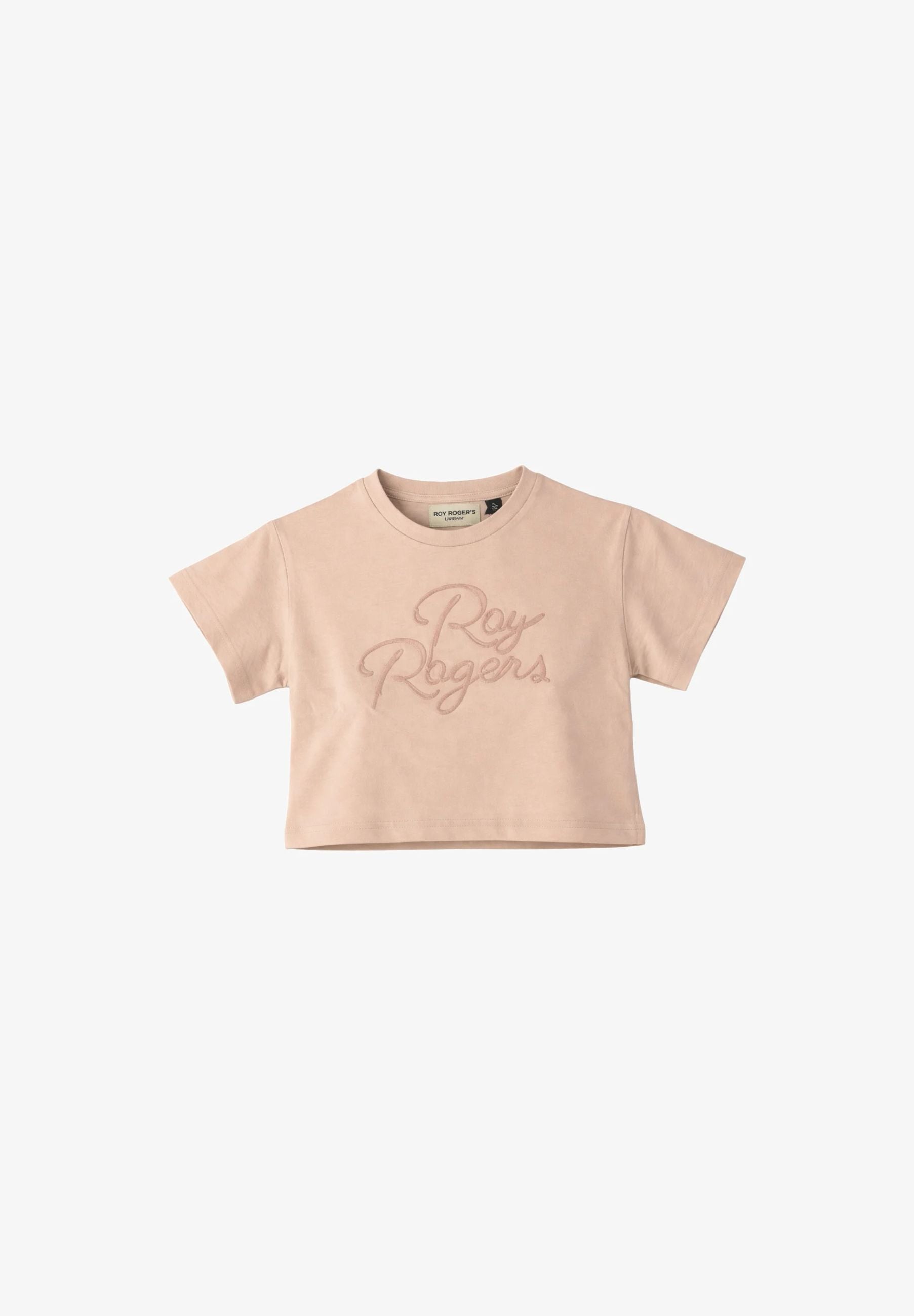 Roy Roger's Tshirt ROSA bambina modello crop Bambine e ragazze RG176.ROSA_