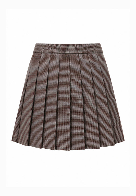 Kocca Junior gonna BEIGE A PIEGHE CORTA Bambina e Ragazza sylvain.beige_