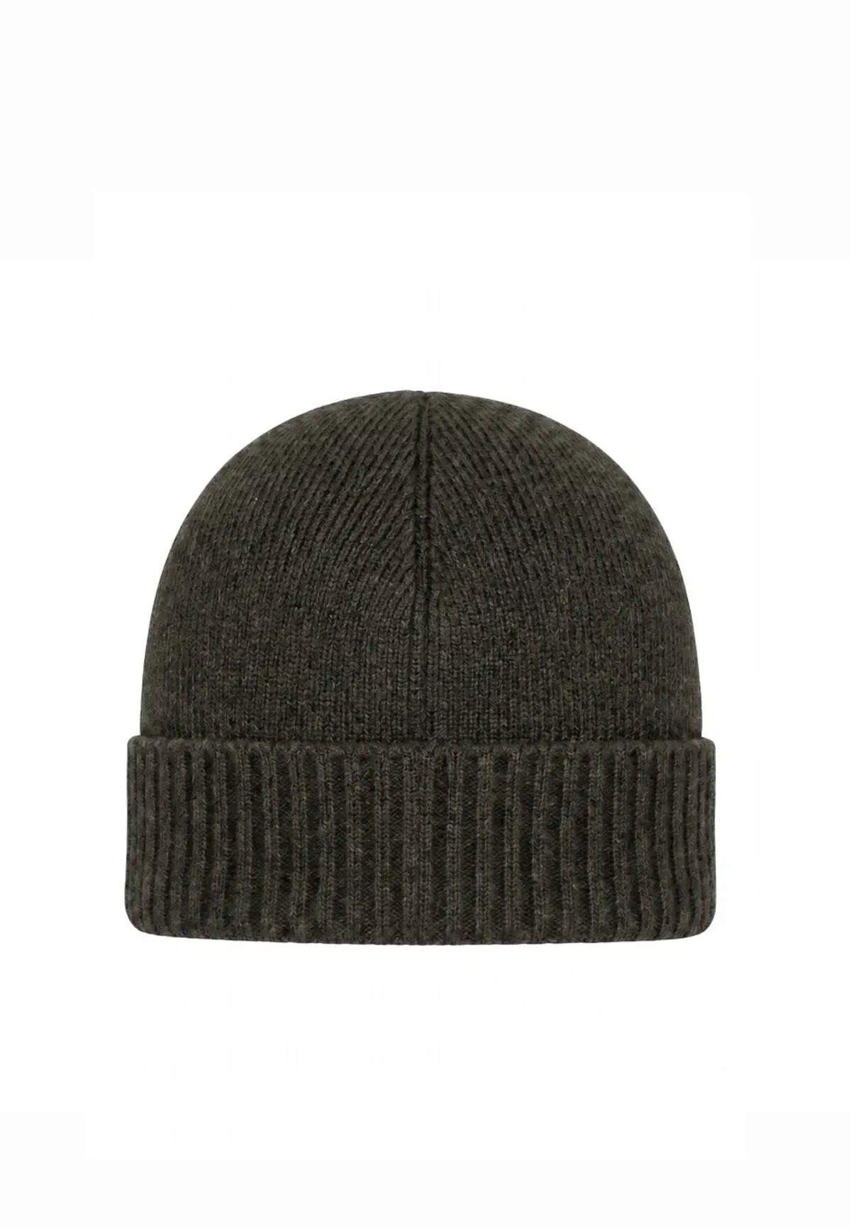 Peuterey CAPPELLO VERDE MILITARE IN LANA RASATA LOGO CENTRALE Bambini e ragazzi SILLI 03 KID.VERDE_