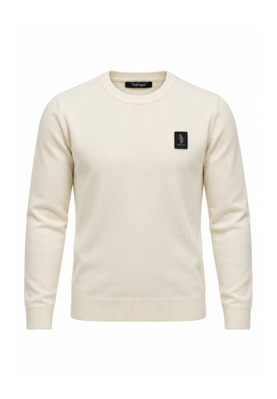 Refrigue MAGLIONE PANNA GIROCOLLO CON MINI LOGO Bambini e ragazzi 2831W00079.PANNA_
