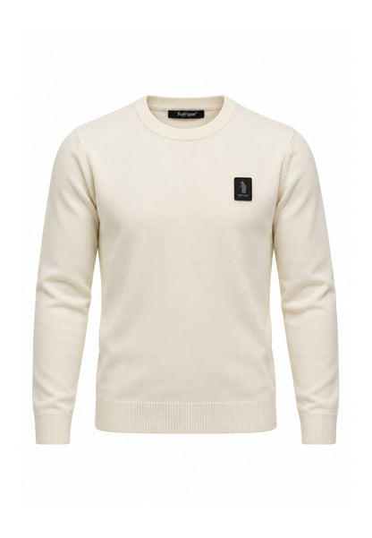 Refrigue MAGLIONE PANNA GIROCOLLO CON MINI LOGO Bambini e ragazzi 2831W00079.PANNA_