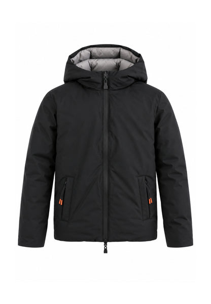 SUNS GIUBBOTTO NERO E GRIGIO REVERSIBILE Bambini e ragazzi GBS7311U.NE_