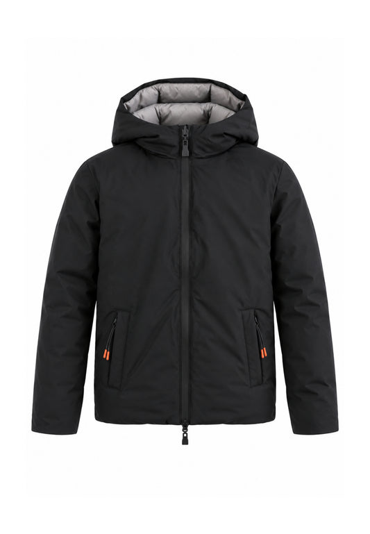 SUNS GIUBBOTTO NERO E GRIGIO REVERSIBILE Bambini e ragazzi GBS7311U.NE_