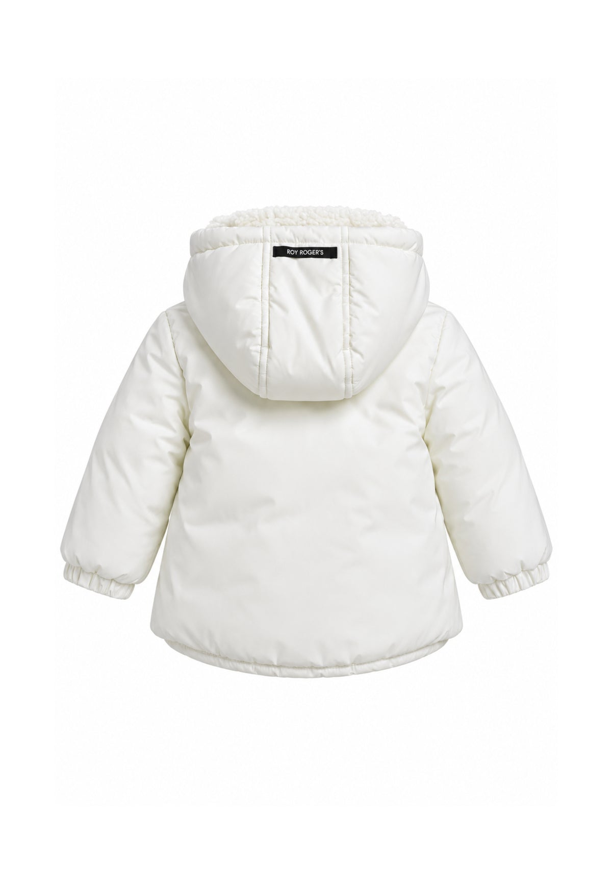 Roy Roger's GIUBBOTTO BIANCO CON FODERA IN PELLICCIA Bambine e ragazze RH050/00.BIA_