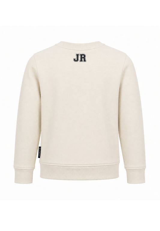 John Richmond felpa beige girocollo CON LOGO COLLEGE Bambini e ragazzi rba26175fe.beige_