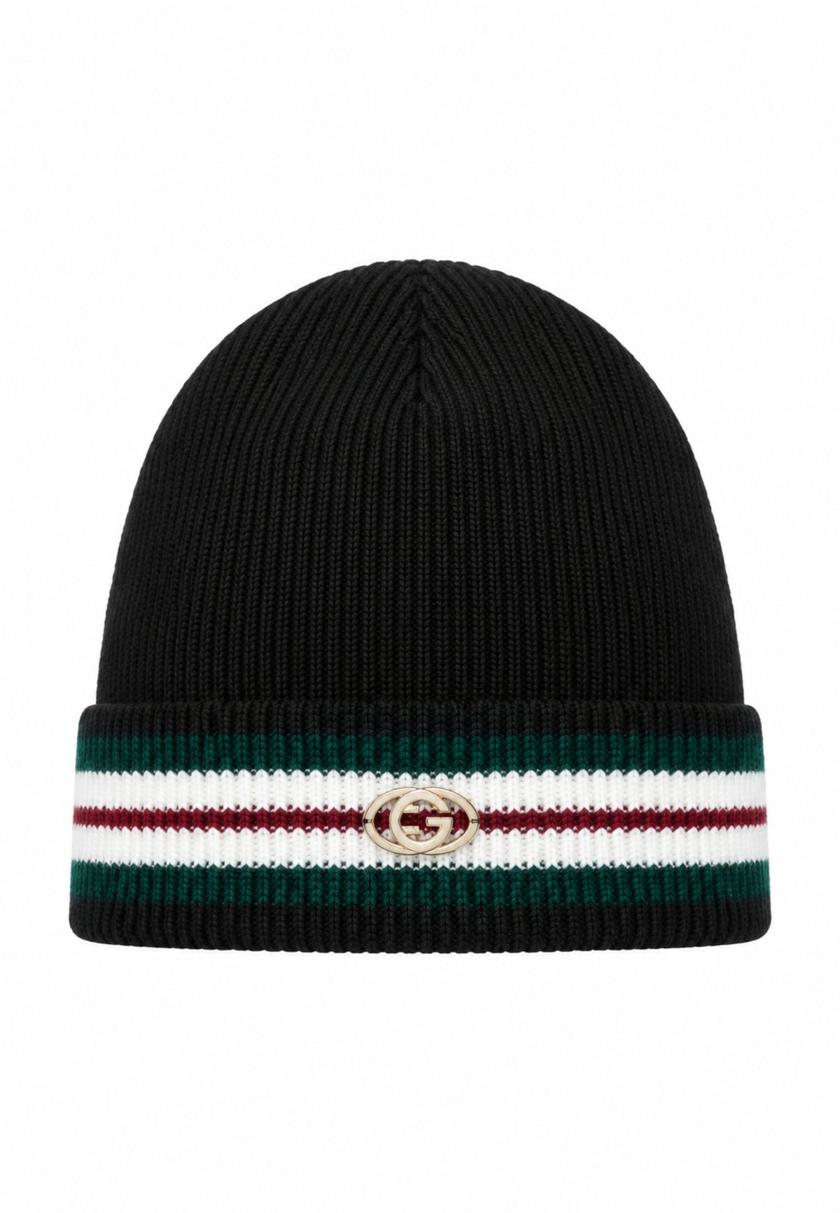 Gabriella Gucci SET CAPPELLO E SCIARPA IN MAGLIA CON STRISCE Bambine e ragazze GK306+308.NE_