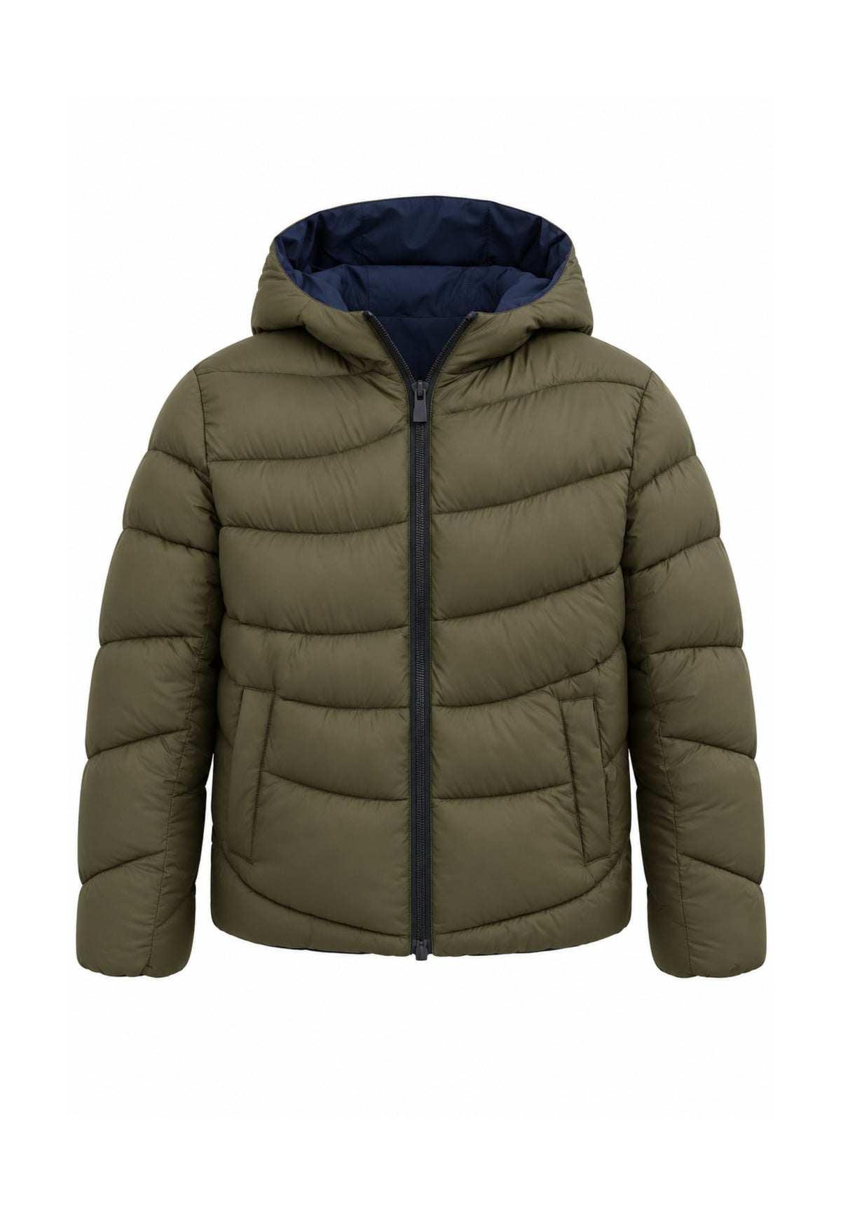 SUNS GIUBBOTTO BLU E VERDE REVERSIBILE Bambini e ragazzi GBS7311U.BLU_