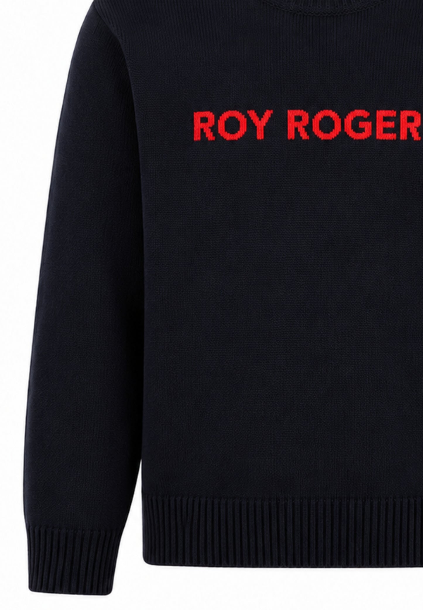 Roy Roger's maglia BLU CON LOGO CENTRALE RICAAMTO Bambini e ragazzi rh116/00.blu_
