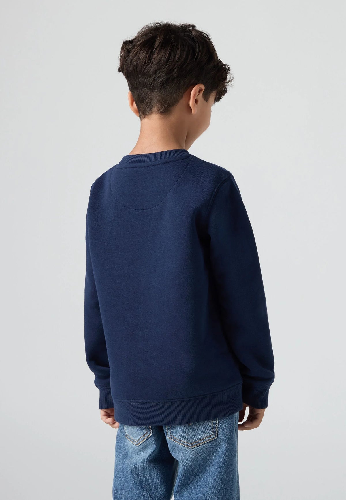 Levi's TUTA BLU GIROCOLLO IN FELPA CALDA FELPATA Bambini e ragazzi 9EE331-C8D.BLU_