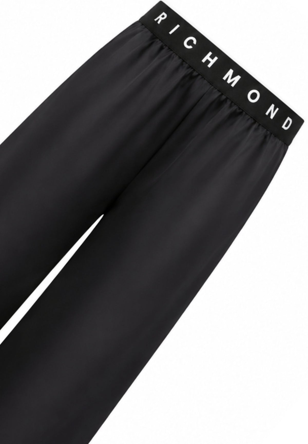 John Richmond pantalone NERO PALAZZO CON ELASTICO IN VITA Bambine e ragazze rga26055pa.ne_