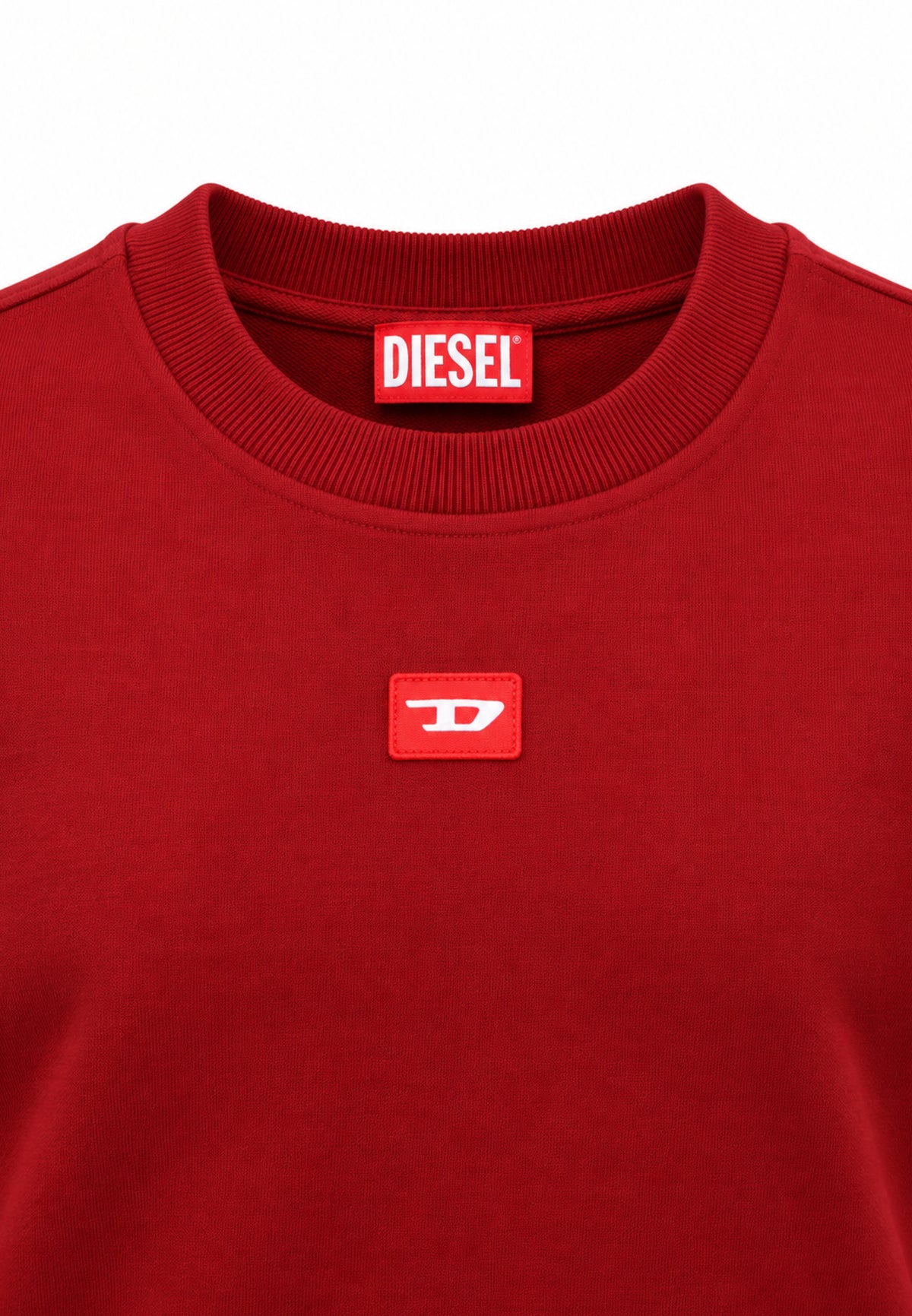 Diesel FELPA BORDEAUX GIROCOLLO OVERSIZE Bambini e ragazzi SXGINOVER.BORDEAUX_