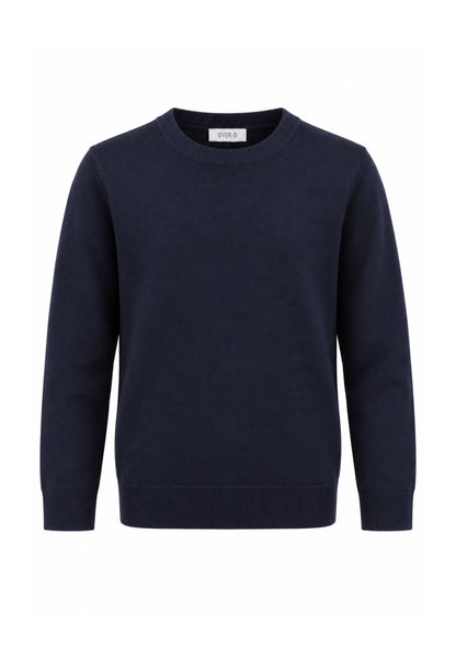 OVERD MAGLIONE BLU IN LANA RASATA Bambini e ragazzi OK105SMG.BLU_