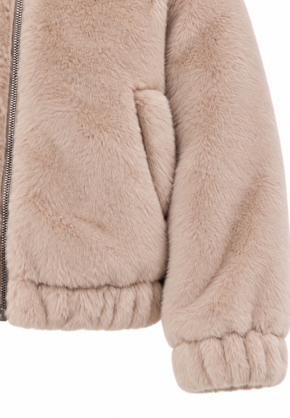 ONLY KIDS PELLICCIOTTO beige CON ZIP Bambine e ragazze 15386856.BEIGE_