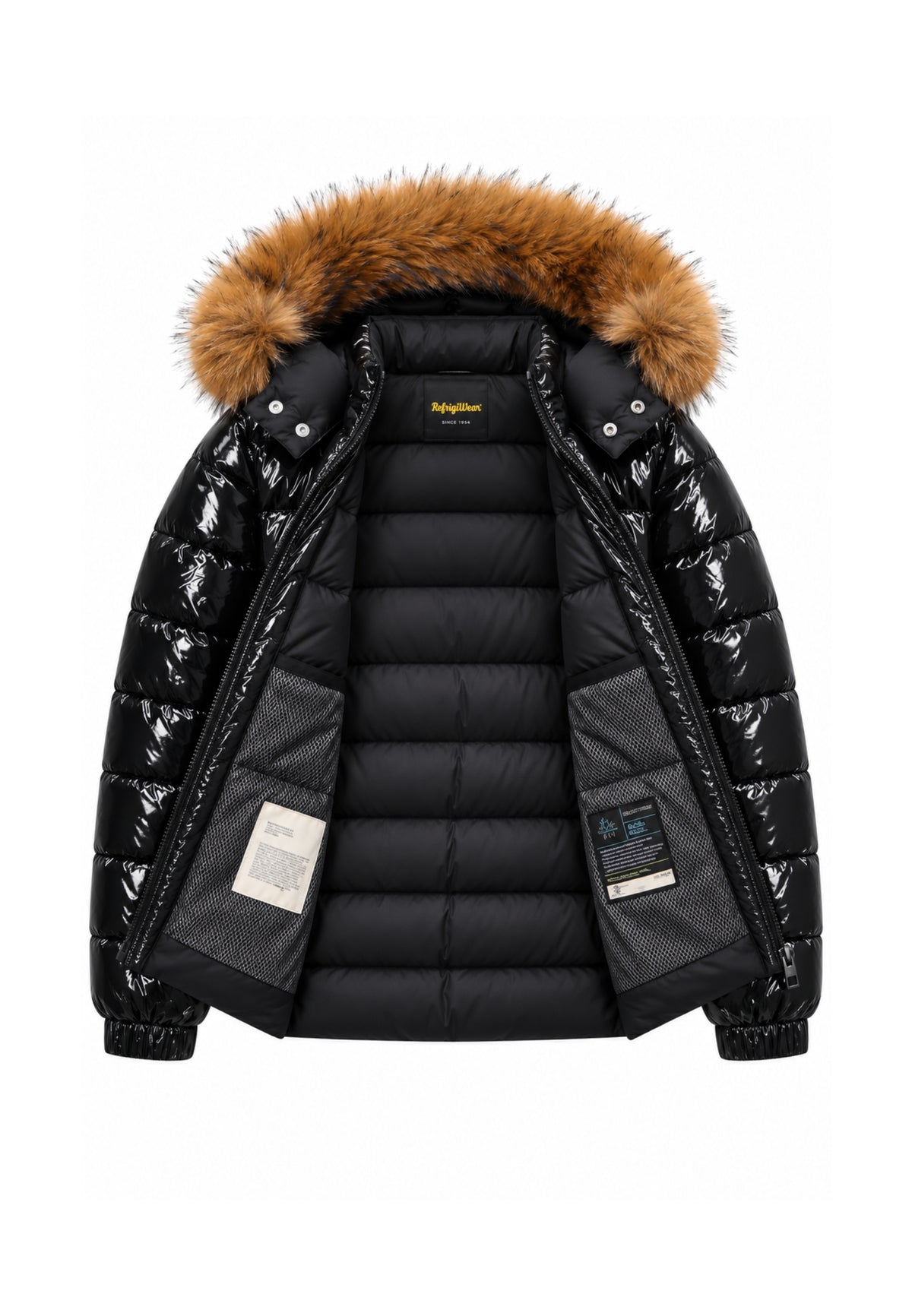 REFRIGIWEAR GIUBBOTTO LUCIDO CON PELLICCIA Bambini e ragazzi R2157CW26_