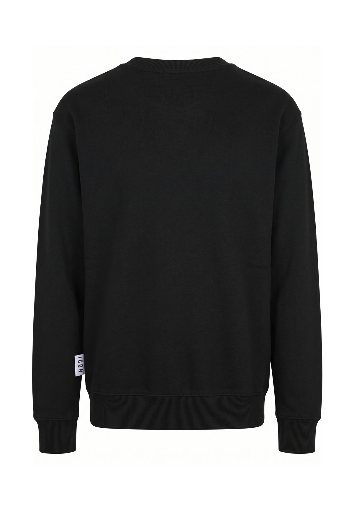 ICON MAGLIONCINO NERO SLIM CON MINI LOGO Bambini e ragazzi IBSM001351.NE_