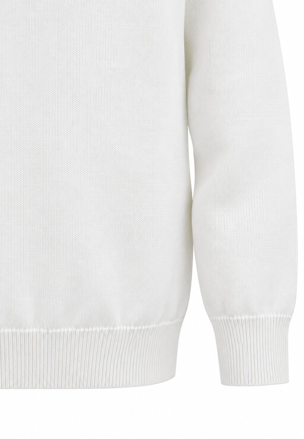 OVERD MAGLIONE BIANCO IN LANA RASATA Bambini e ragazzi OK105SMG.BIA_