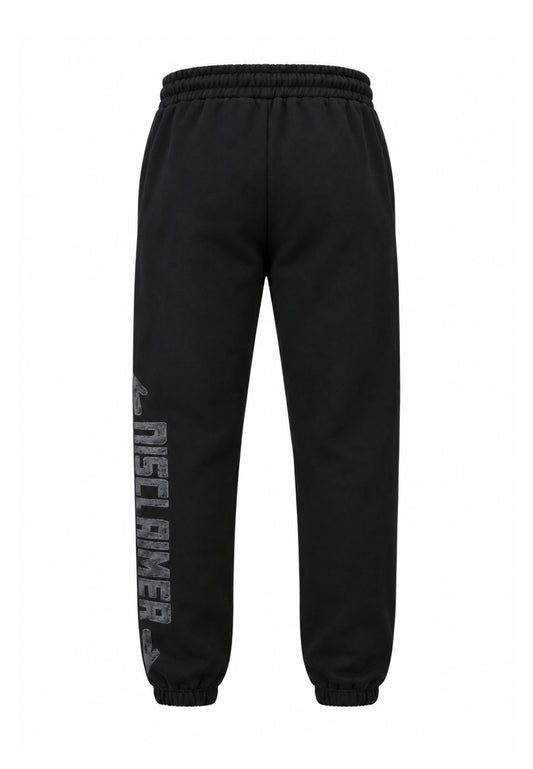 Disclaimer PANTALONE NERO DA TUTA CON LOGO POLPACCIO Bambini e ragazzi 26IDK59105.NE_