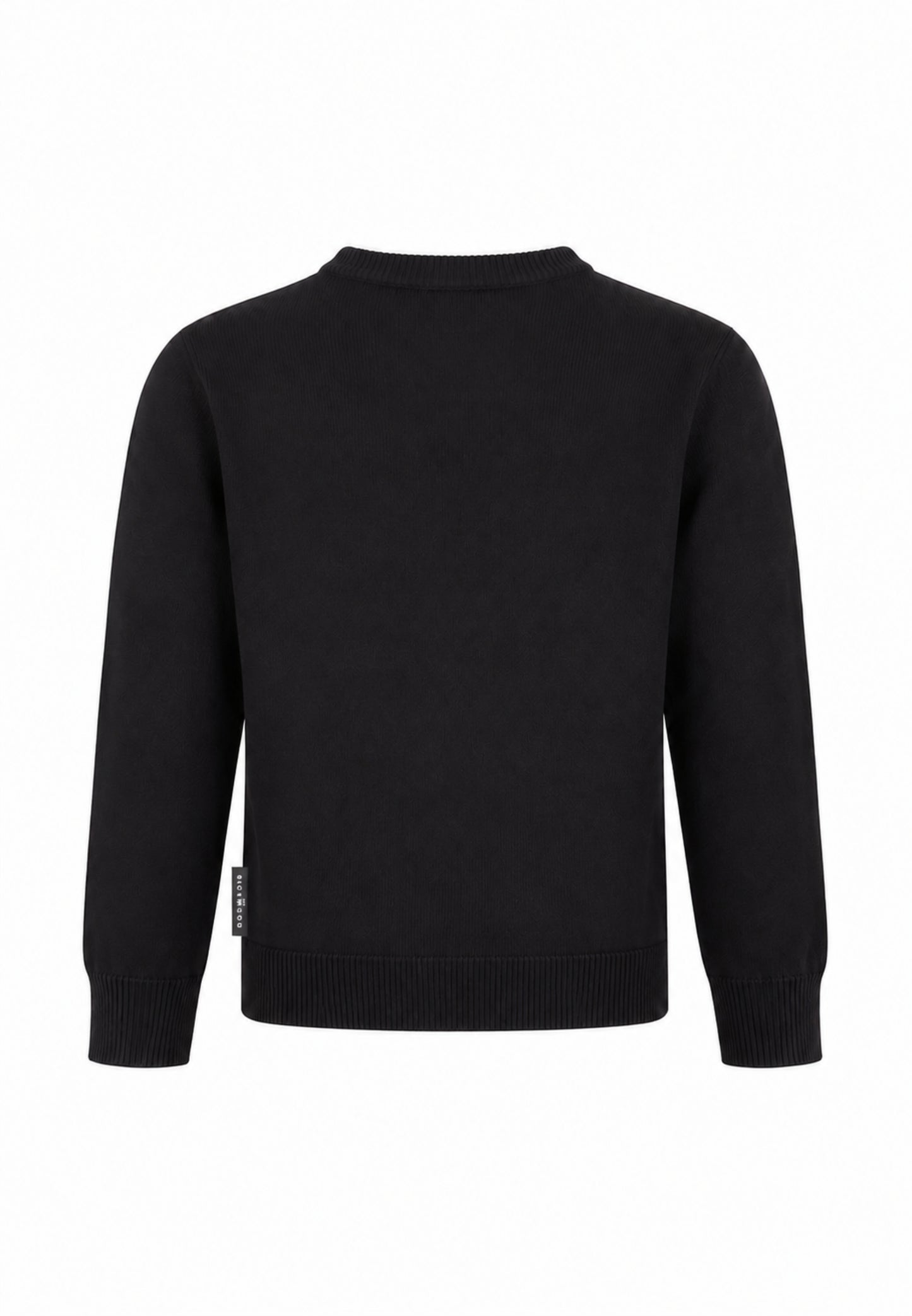 John Richmond maglia NERA CON TAGHETTA APPLICATA Bambini e ragazzi rba26026ma.ne_