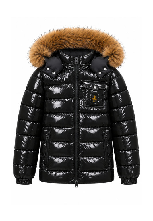 REFRIGIWEAR GIUBBOTTO LUCIDO CON PELLICCIA Bambini e ragazzi R2157CW26_