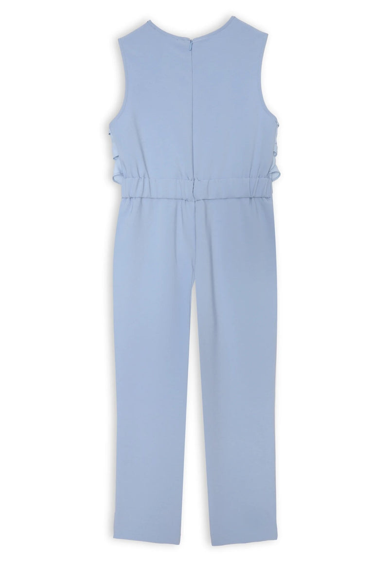 Tutone Kocca azzurro con volant - Primavera-Estate 2025 - CELESTE | CammarataMode