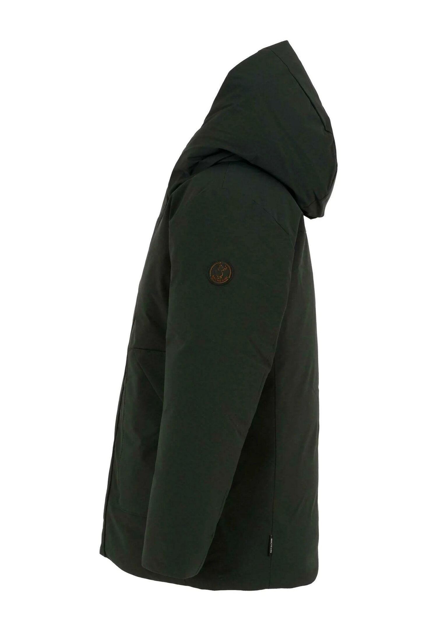 Save The Duck Giubbotto Bambino Nero In Tessuto Con Cappuccio Elegante AI25