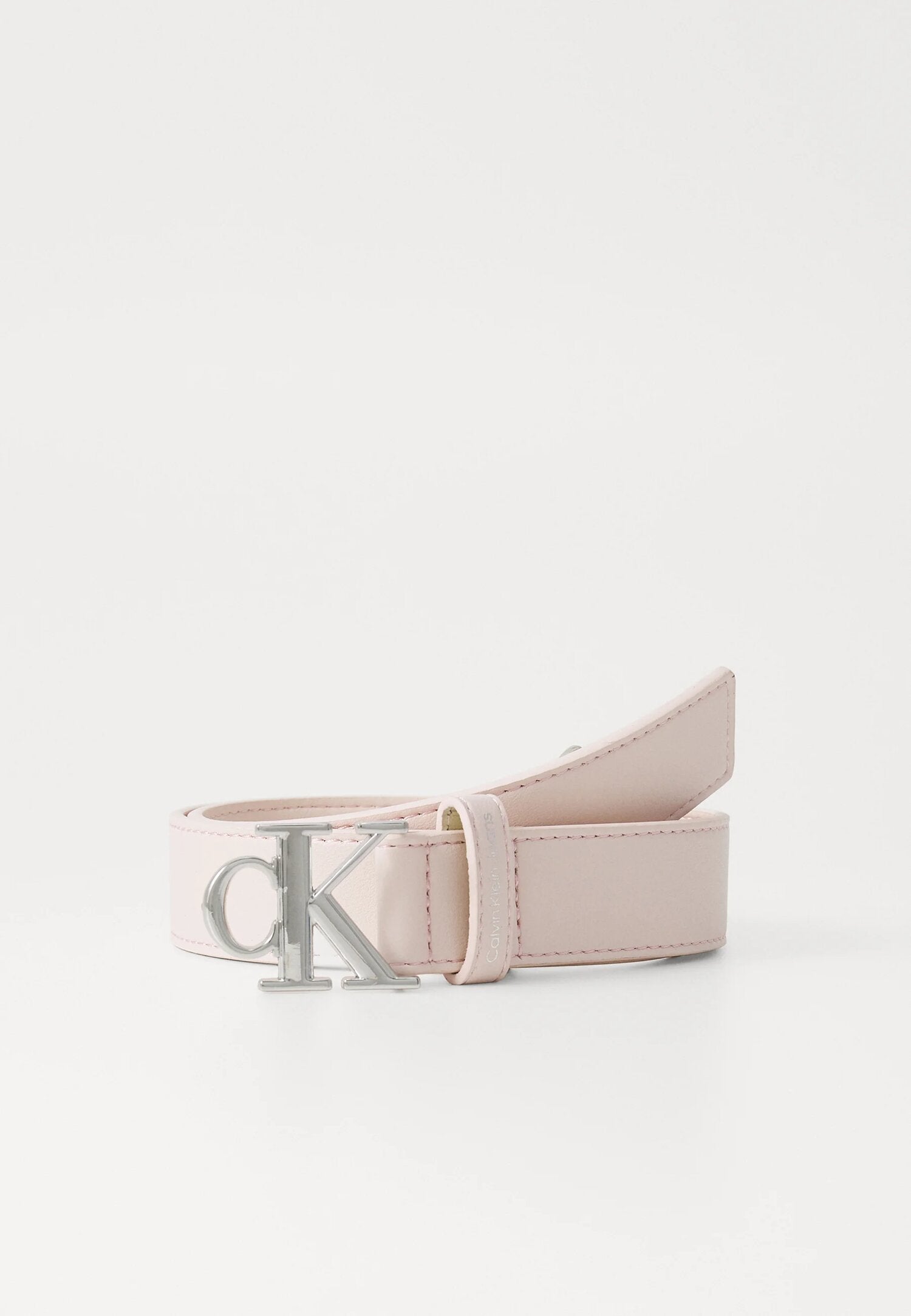 Calvin Klein cintura bambina ragazza rosa con fibbia logo CK junior