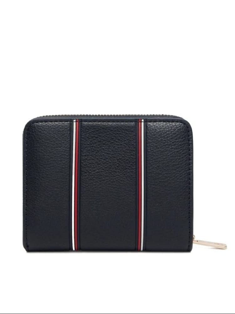 Tommy Hilfiger portafoglio blu navy donna mini logo Misure: 12 x 10 x 3.5 cm