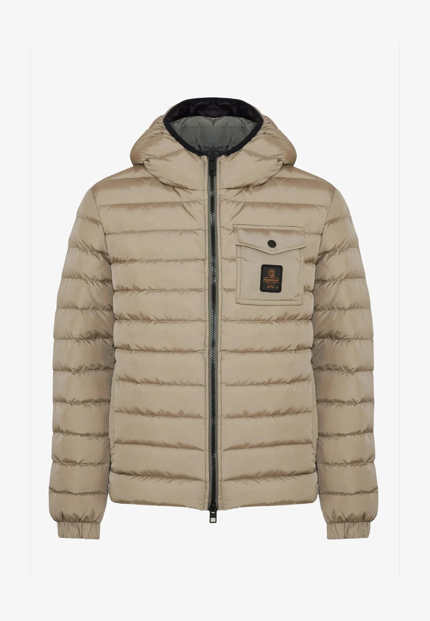 Refrigiwear Giiubotto Mastice Uomo In Nylon Con Cappuccio Invernale AI25